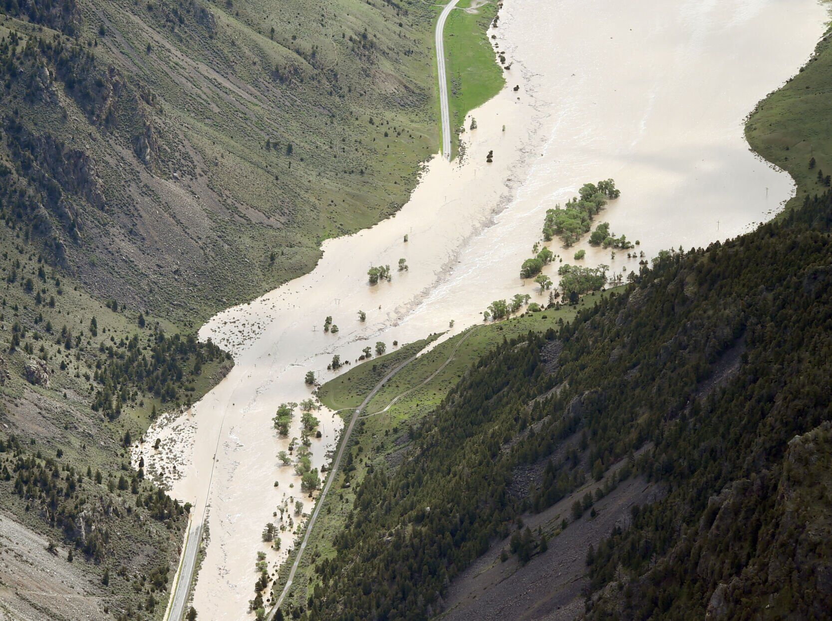 Flooding aerial